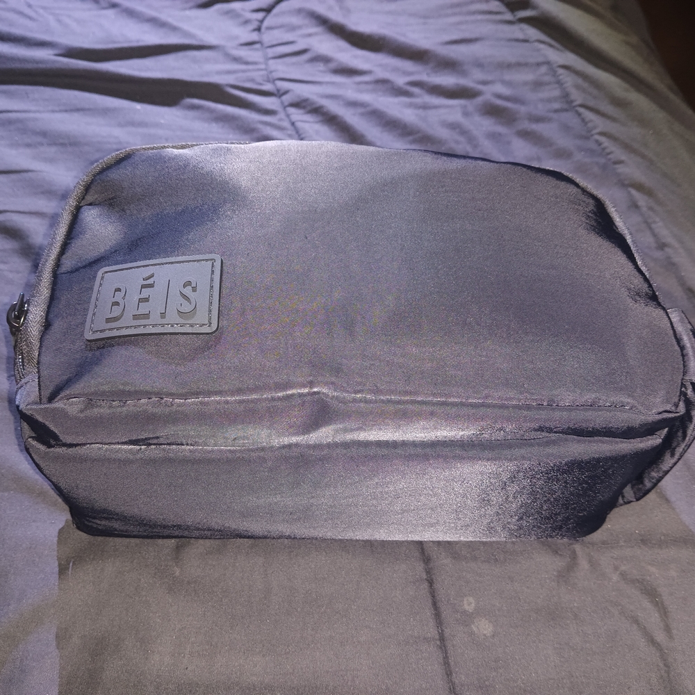 BEIS Black Women's Toiletry Bag